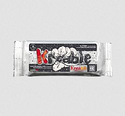 TOY COLOR ΠΗΛΟΣ AIR DRY GLITTER 500gr KREABLE ΜΑΥΡΟ