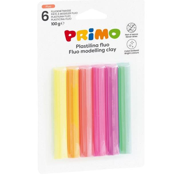 ΠΛΑΣΤΕΛΙΝΗ FLUO 6 ΤΕΜΑΧΙΩΝ