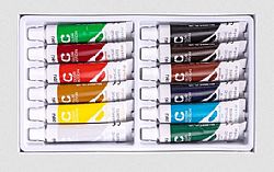 DELI ΧΡΩΜΑ ΑΚΡΥΛΙΚΟ 12 ΧΡΩΜΑΤΑ x 12ml COLOR EMOTION